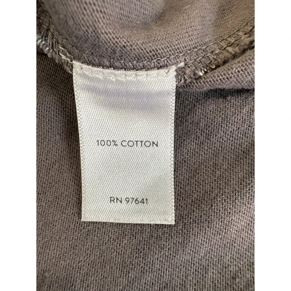 Pure Jill J Jill Easy Knit Two Pocket Dress Floral Cotton Coastal Large - Picture 8 of 9